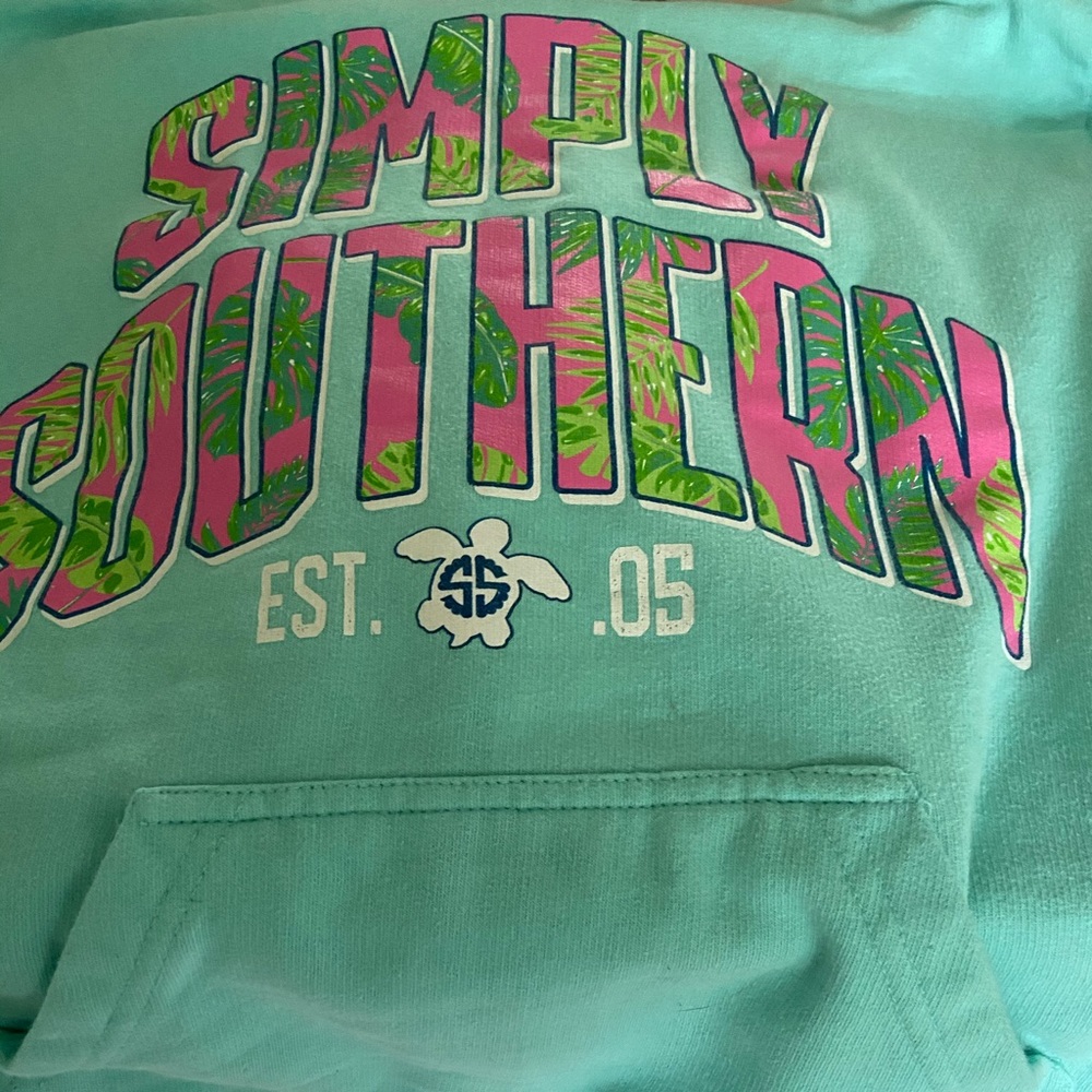 Adult small simply southern hoodie